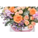 Květinový box s růžemi